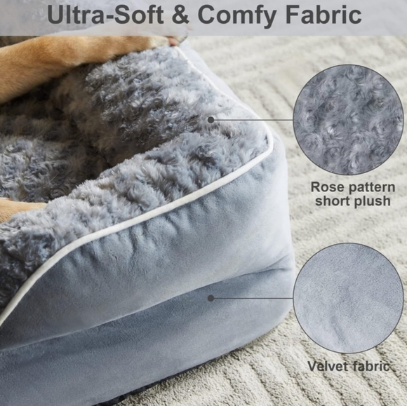 Dog Beds for Large Dogs,Waterproof Dog Bed,Washable Dog Bed with Waterproof Lini - Picture 6 of 9